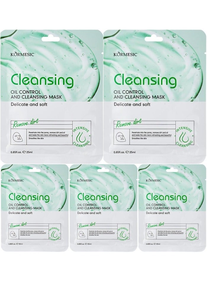 Oil-Control & Purifying Mask 25ml-5 packs