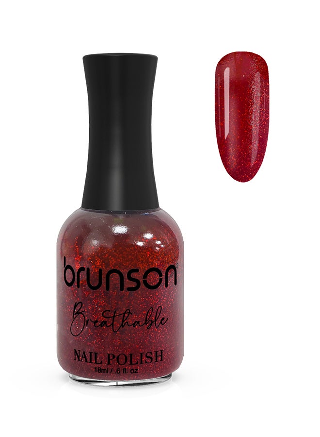 Breathable Nail Polish Halal nail polish Wudu friendly Quick-Dry Vegan long lasting but easy peel off   18ml BH268