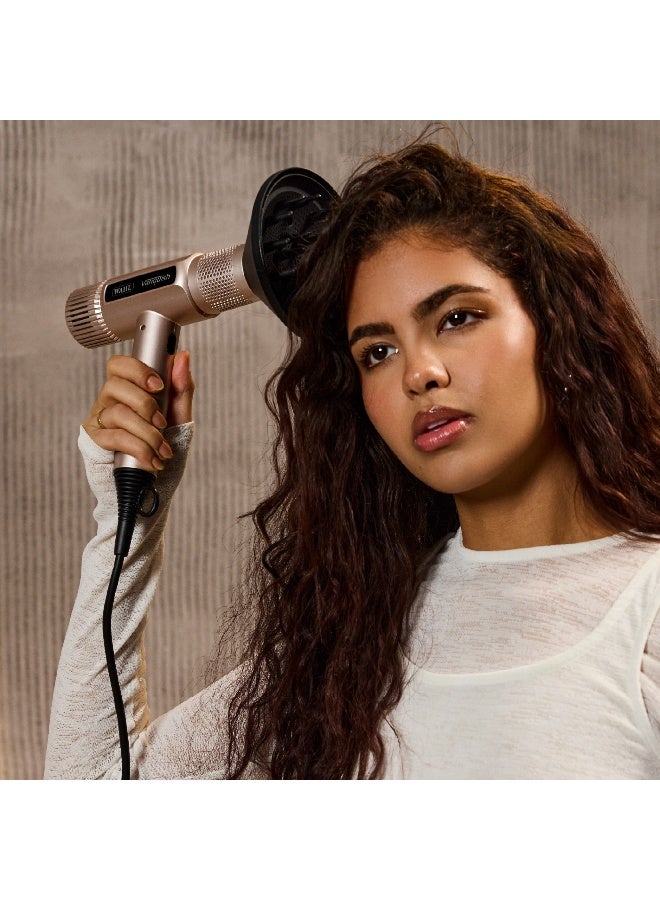 Vanquish Hair Dryer Rose Gold | SmoothTone Motor | Auto-clean Function | LED Display | Magnetic Attachments - image 10