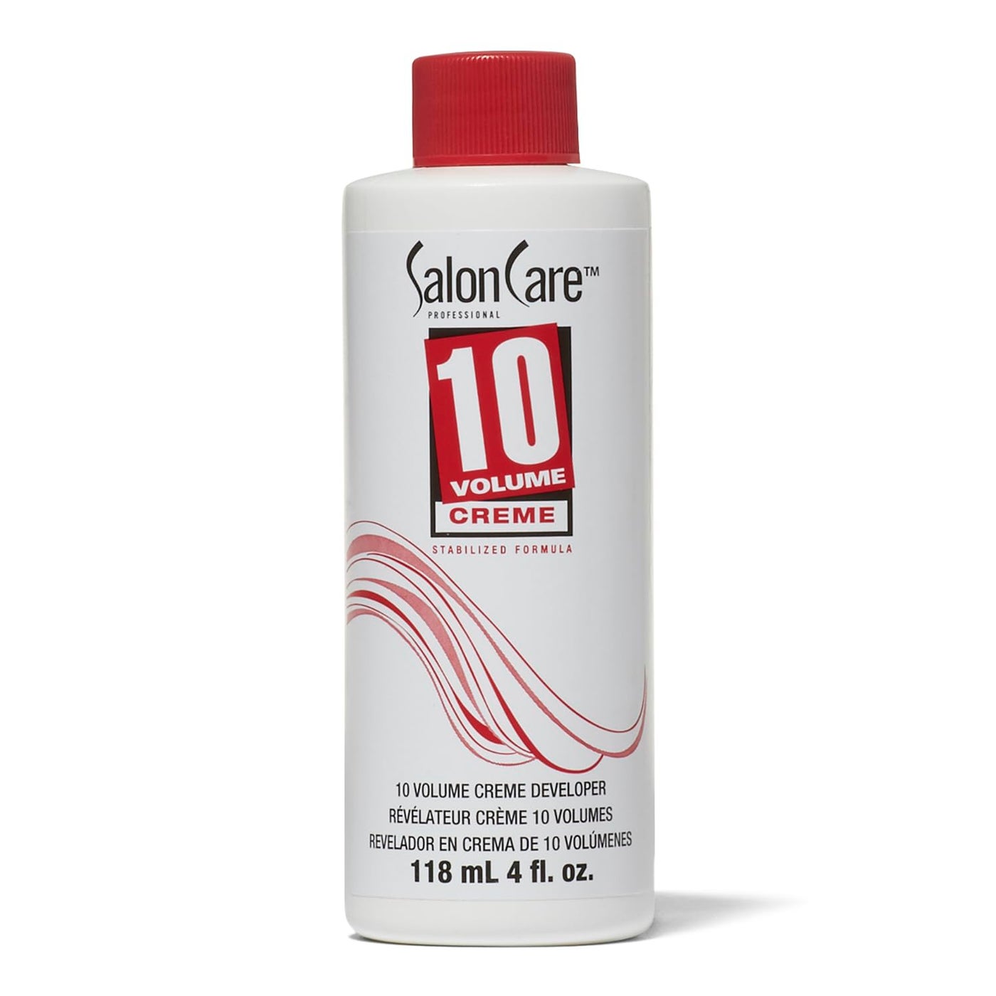 Salon Care 10 Volume Creme Developer, Gentle Lift, Cream Consistency, 4 Oz