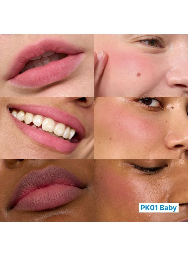 Blurry Pudding Pot - Soft Pink Blush & Lip - image 2