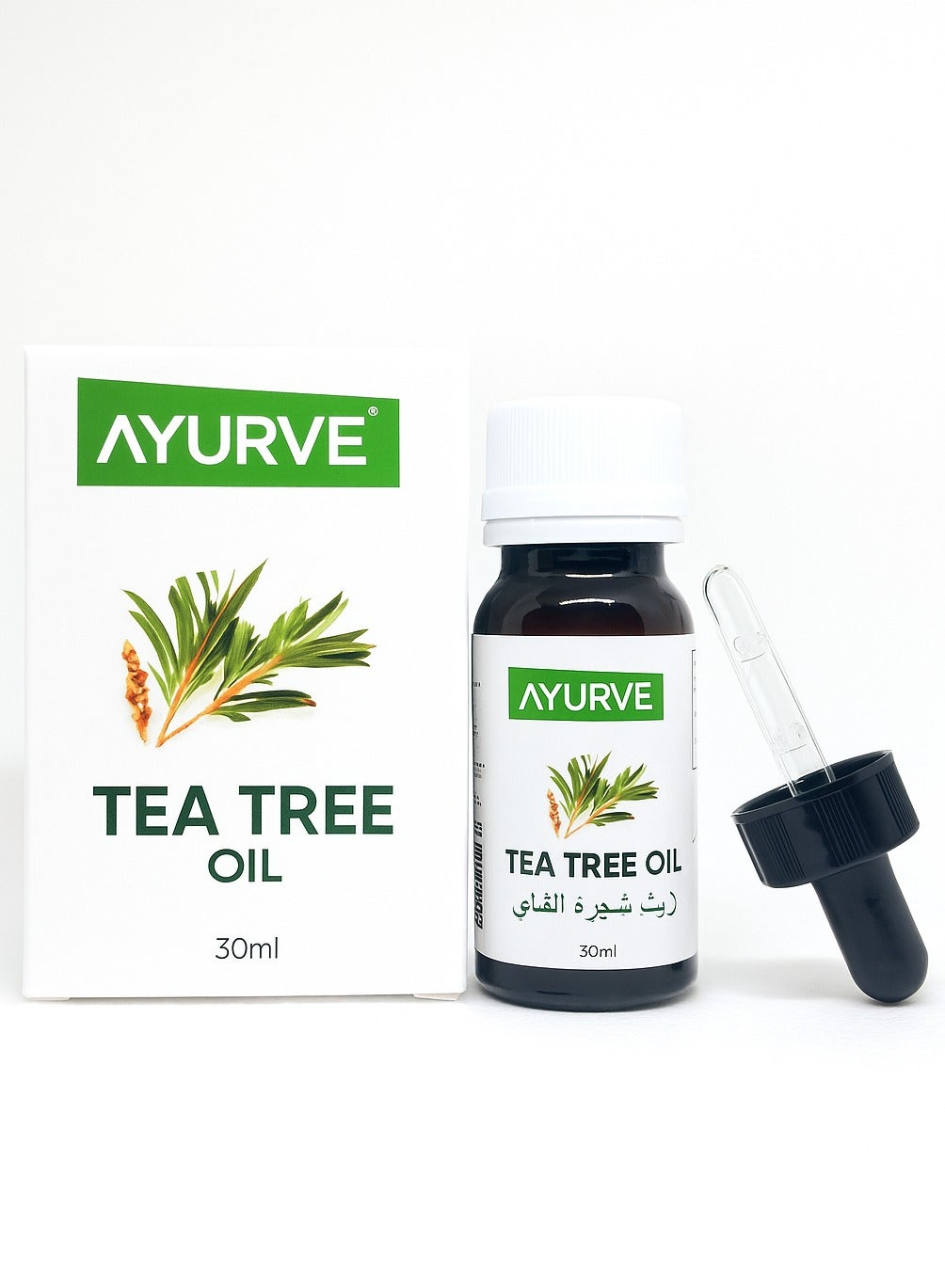 Pure Tea Tree Oil 30ml – 100% Natural Essential Oil for Acne, Skin & Hair Care