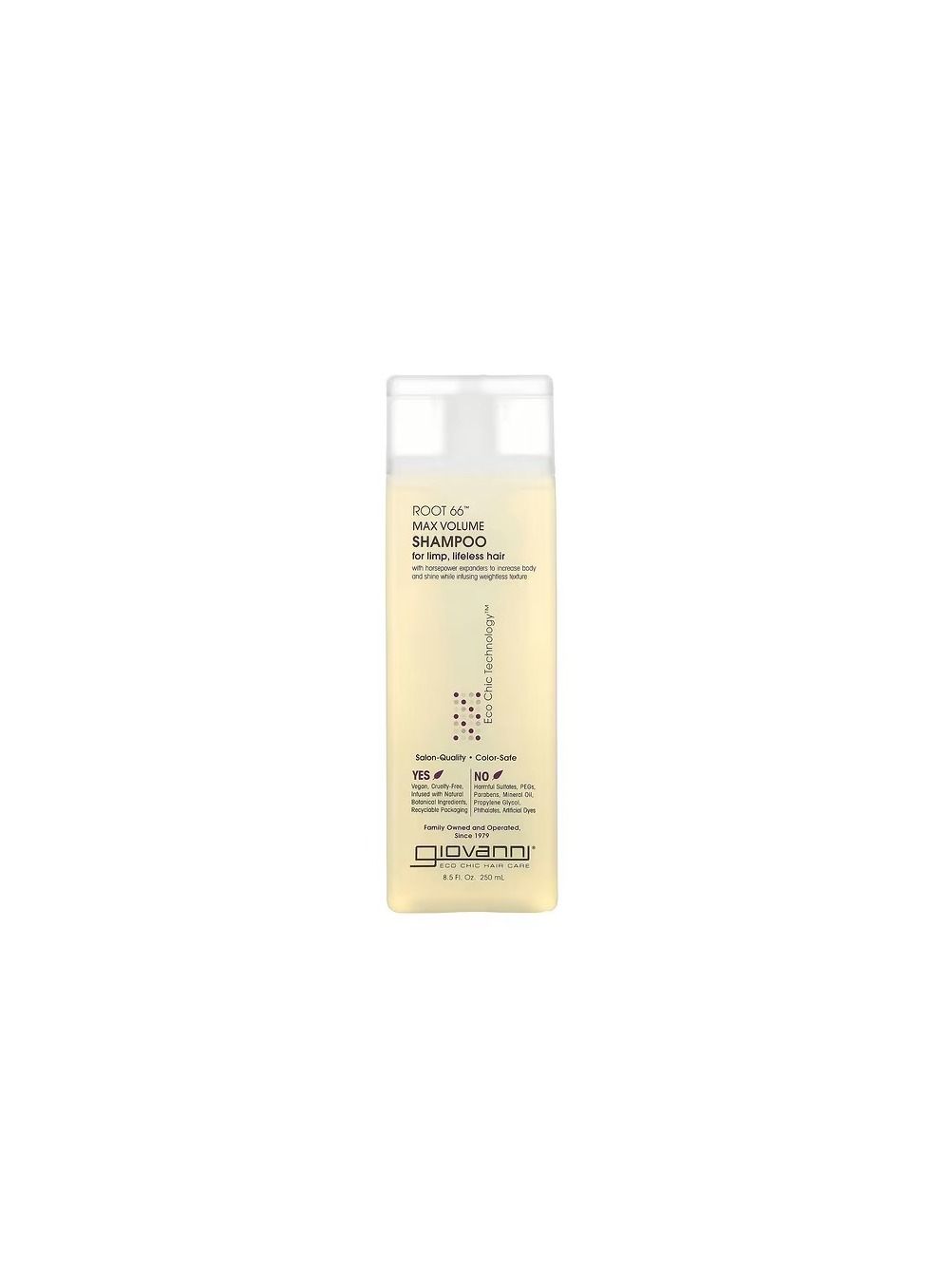 Root 66 Maximum Volume Shampoo For Split Ends And Weak Hair 8.5 fl oz 250 ml