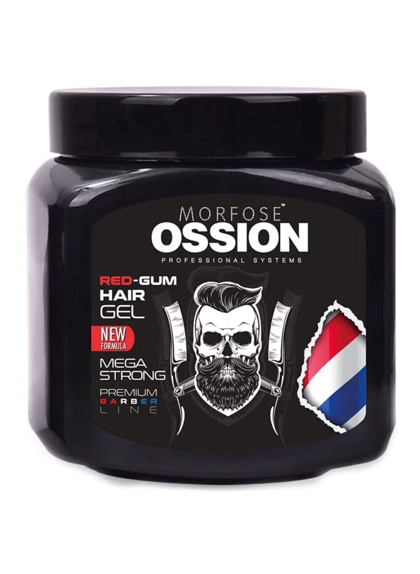 Morfose Ossion Mega Strong Red Gum Hair Gel 750ml: Extreme Hold & Style