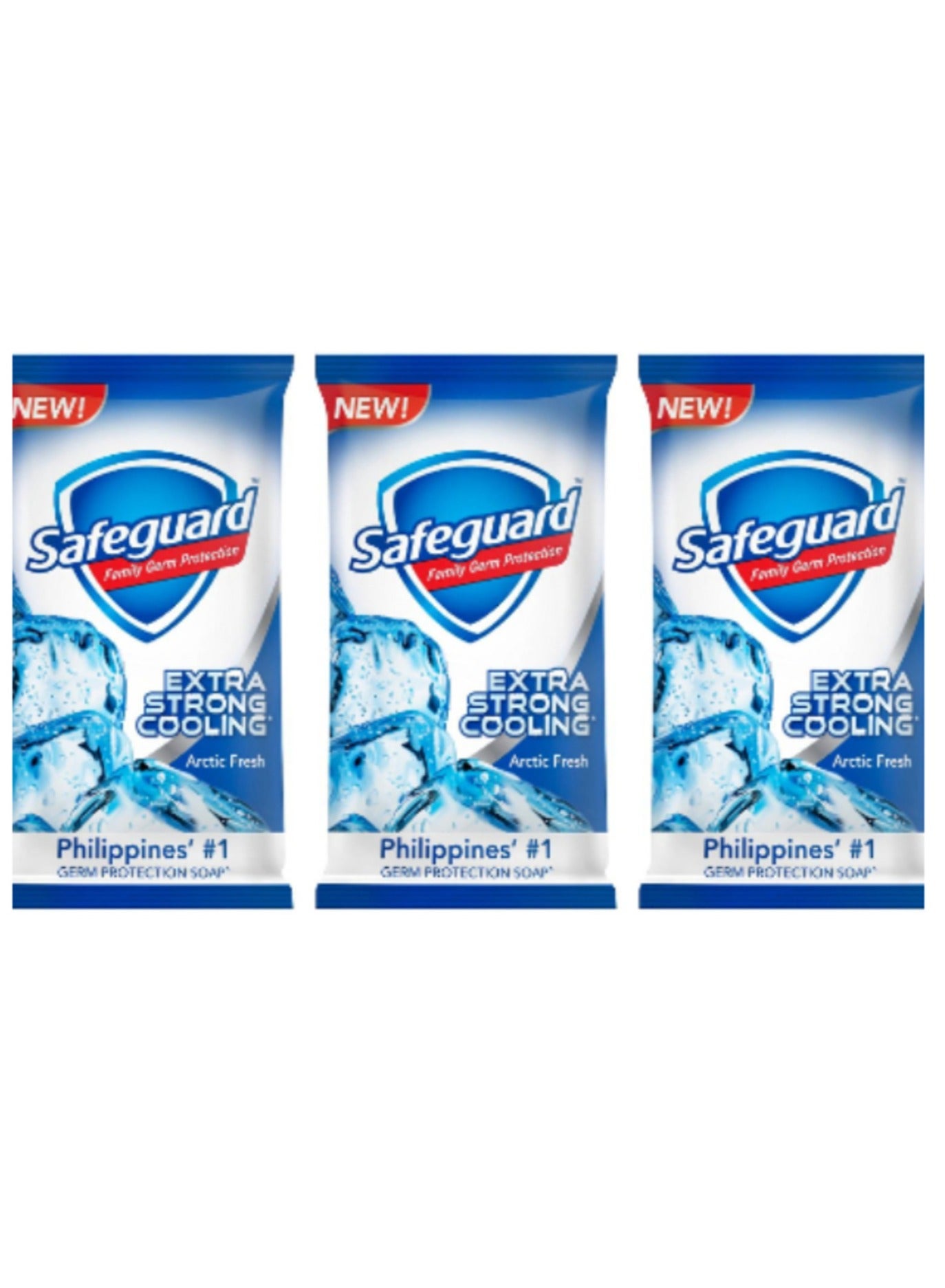 Extra Strong Cooling Active Fresh Soap 55 g 3 pcs
