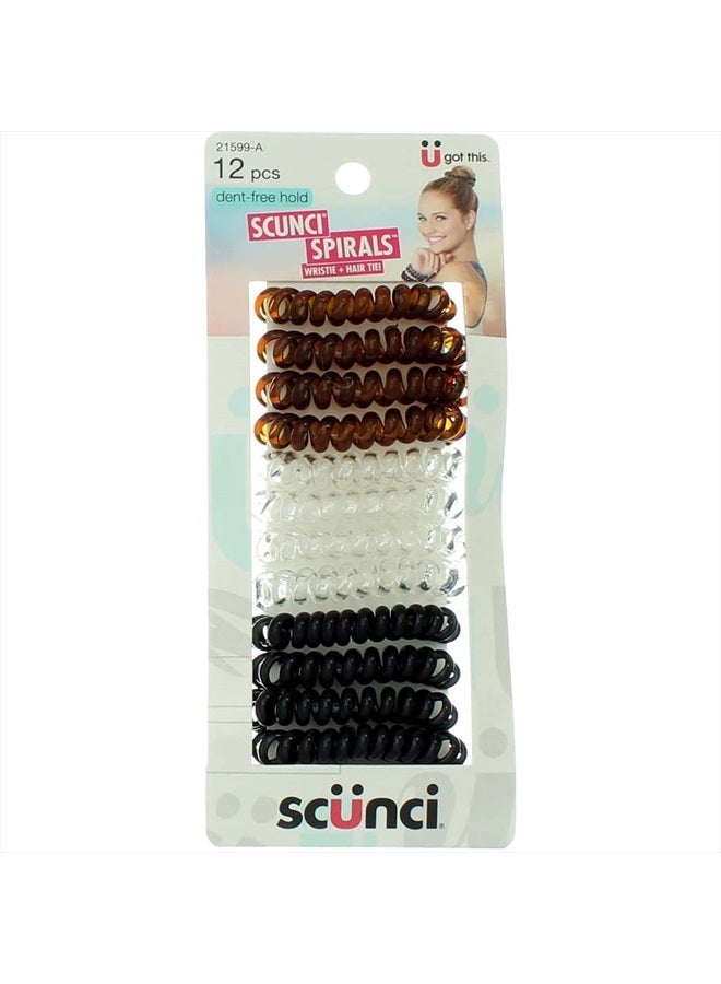 Dent-Free Hold Dent-Free Hold Hair Ties, 12 Ct