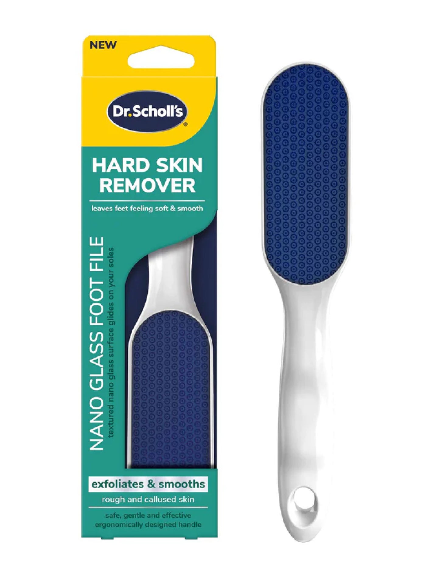 Hard Skin Remover Nano Glass Foot File - Gently Exfoliates & Smooths Callused Skin on Wet or Dry Feet for Soft Results - image 3