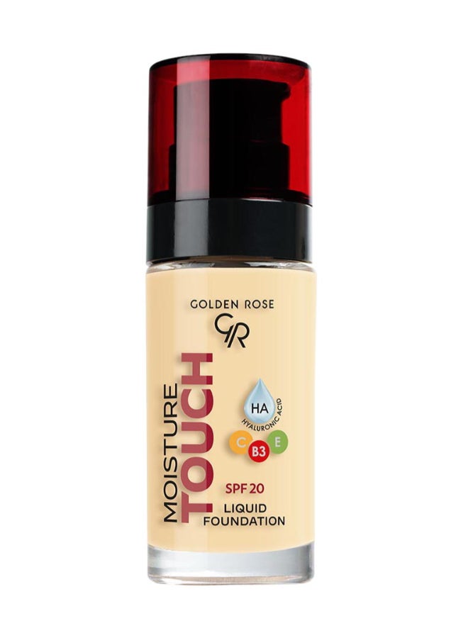 Moisture Touch Liquid Foundation Spf 20  102 Beige