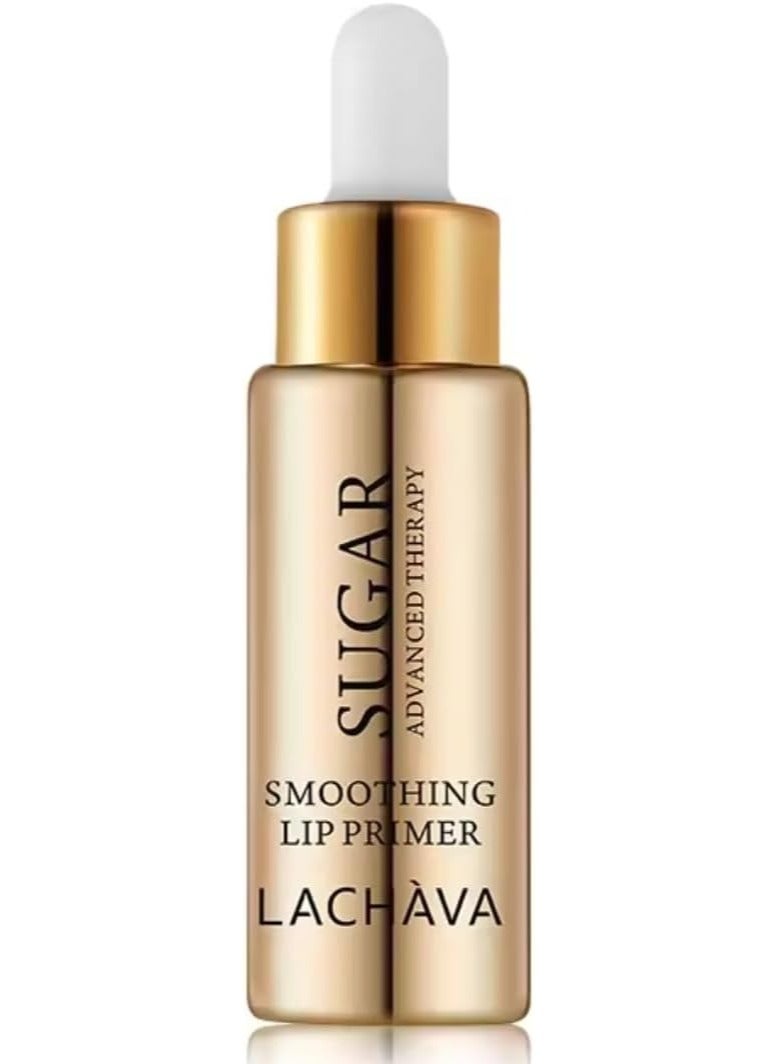 Sugar Smoothing Lip Primer Lip Oil Lip Primer for Dry and Dark Lips Lip Gloss Oil for Dry Flaky Lips Hydrating Moisturizing Smoothing Nourishing Leave on Lip Glow Oil 15ml