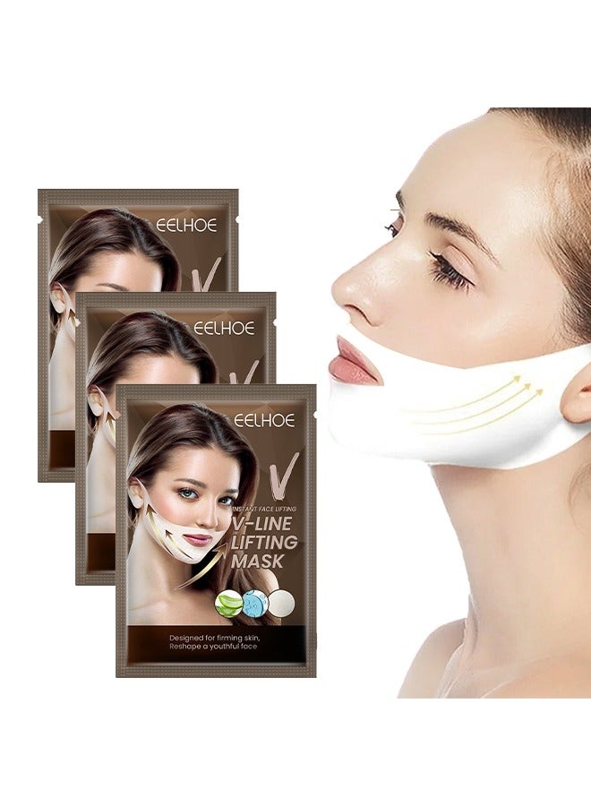 V-line Lifting Mask -Facial Firming Lifting Shaping Small V-face Ear Lifting Facial Mask 3 Pack