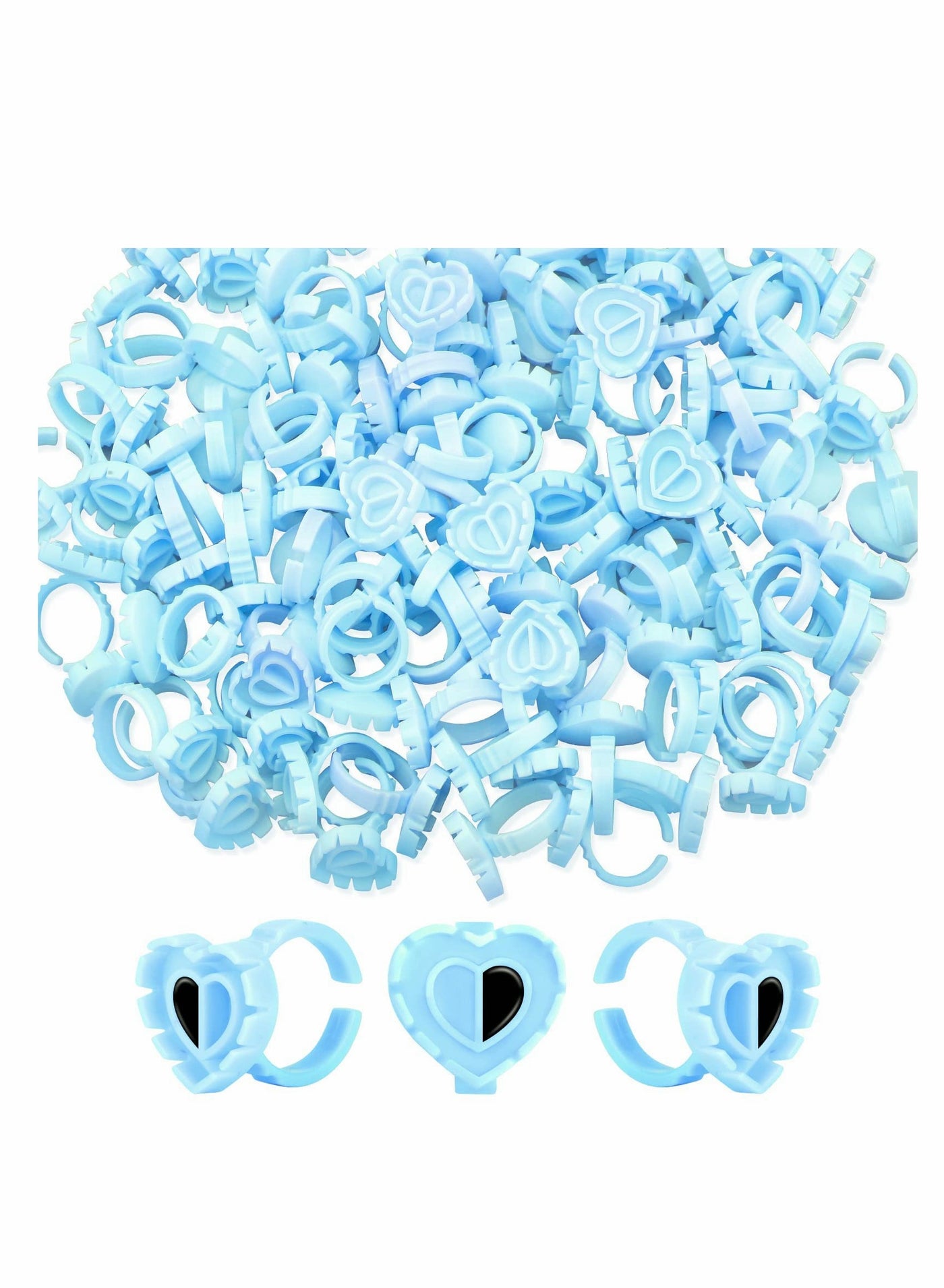 Lashes Glue, Cup Plastic Makeup Holder, Suitable for applying lipstick