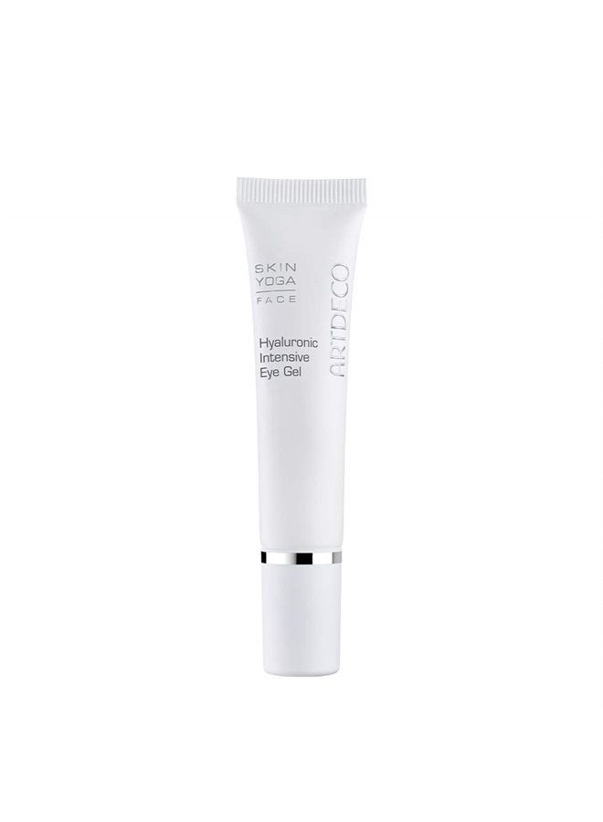 Hyaluronic Intensive Eye Gel - hydrating gel for eyes - reduces fine lines, wrinkles, imperfections & signs of tiredness - long-lasting effect - facial skin care products - eye cream - 0.50 Oz