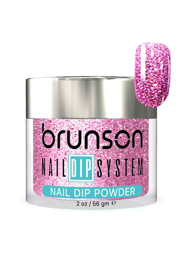 Nail Dip Powder Dip And Buff System Color 56gm, French Nail Art Starter Manicure Salon DIY At Home Odor Free And Long Lasting No Needed Nail Lamp Curing BDG014