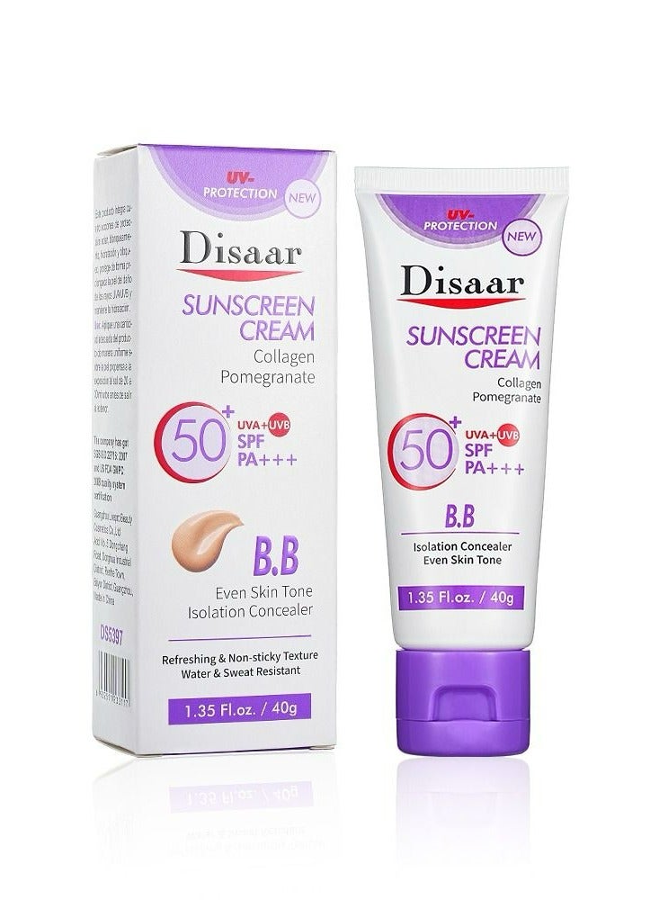 Sunscreen Cream Collagen Pomegranate SPF 50 PA+++ 40 g