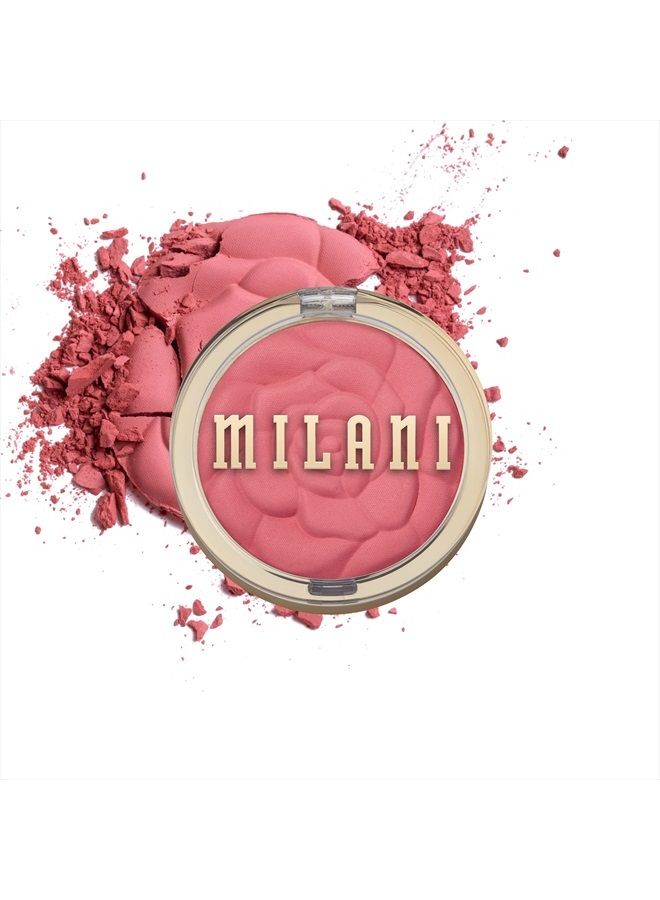 Rose Powder Blush - Wild Rose (0.6 Ounce) Cruelty-Free Blush - Shape, Contour & Highlight Face with Matte or Shimmery Color