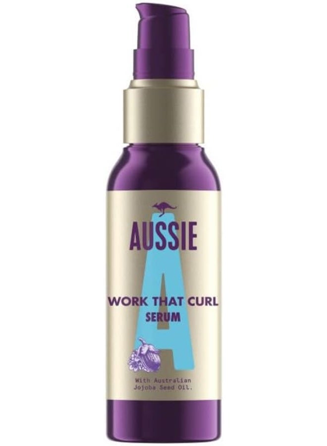 Work That Curl Serum  With Australian Jojoba Seed Oil 90ml