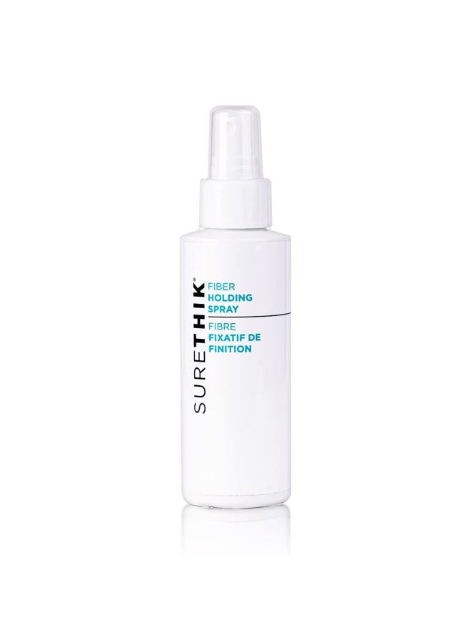 Fiber Holding Spray - Light Citrus Scent - Lightweight Finishing Spray For Fine Hair - Extra Strong Hold For Thinning Hair - Ideal For Men & Women (3.4oz)
