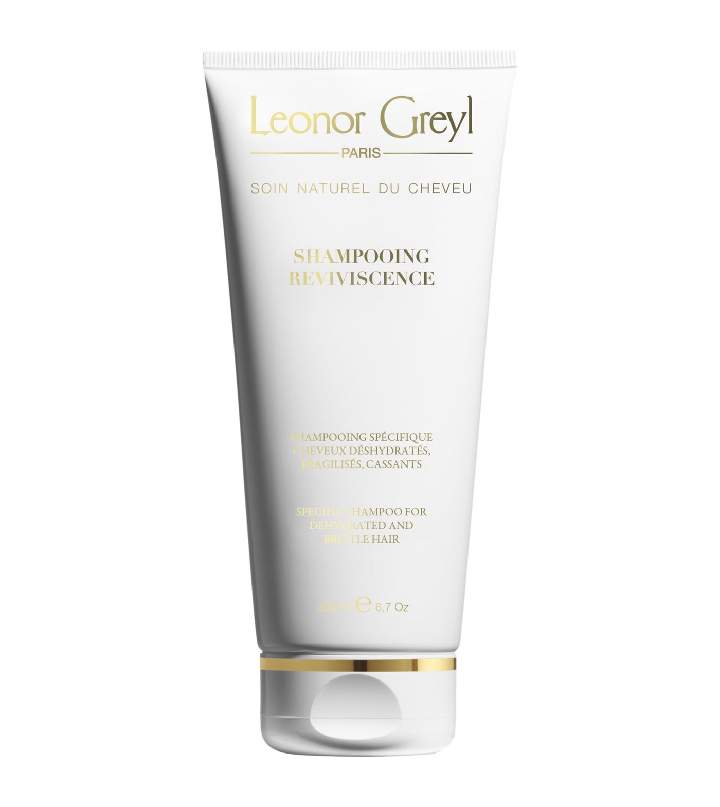 Leonor Greyl Paris - Shampooing Reviviscence - Specific Shampoo for Dehydrated, Damaged and Brittle Hair - Moisturizing and Hydrating Shampoo (6.7 Oz)