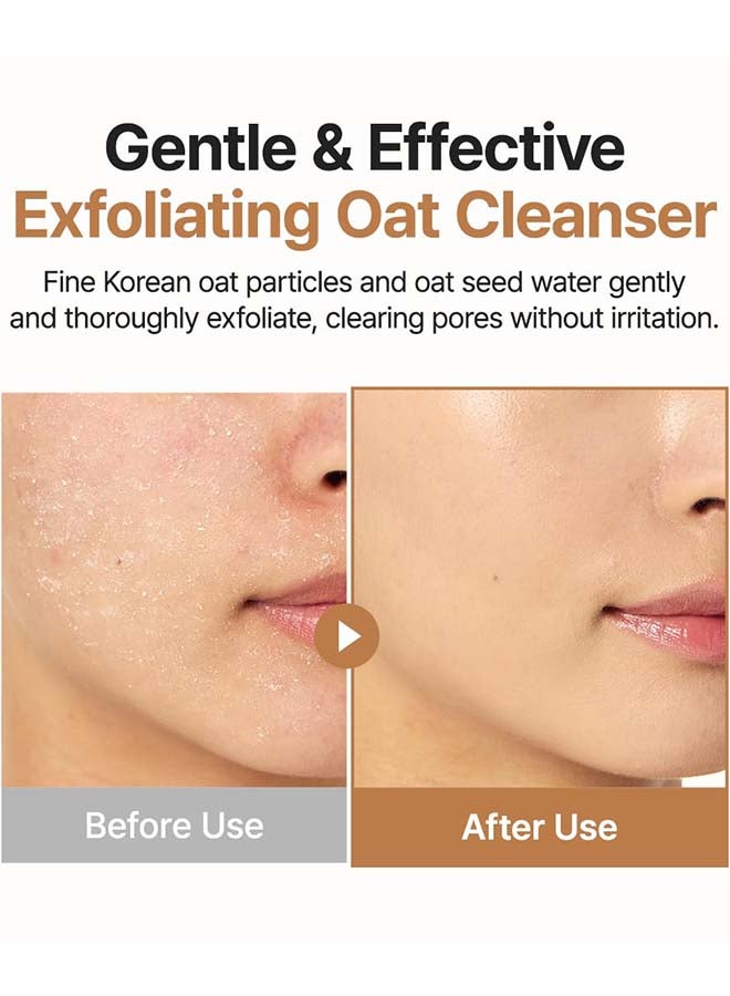 PURITO Oat-In Gentle Exfoliating Face Cleanser Hydrating Soothing All Skin Types 150ml - image 2