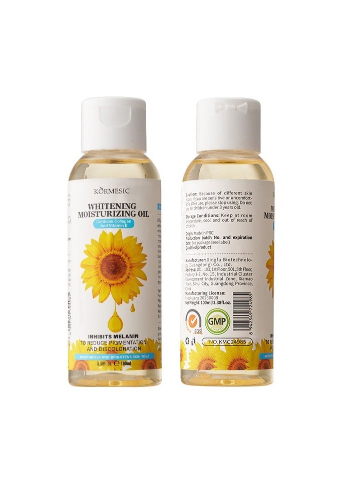 Skin Brightening Body Oil 100ml - Reduce Melanin & Hydrate Skin