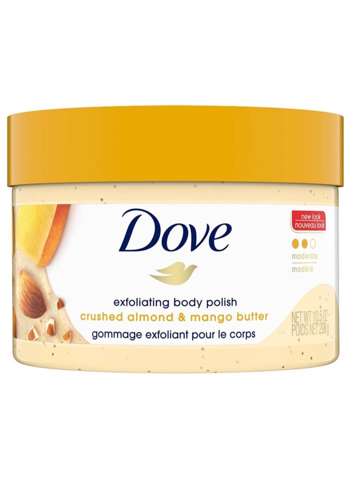 Crushed Almond Mango Butter Exfoliating Body Polish Scrub 298 g