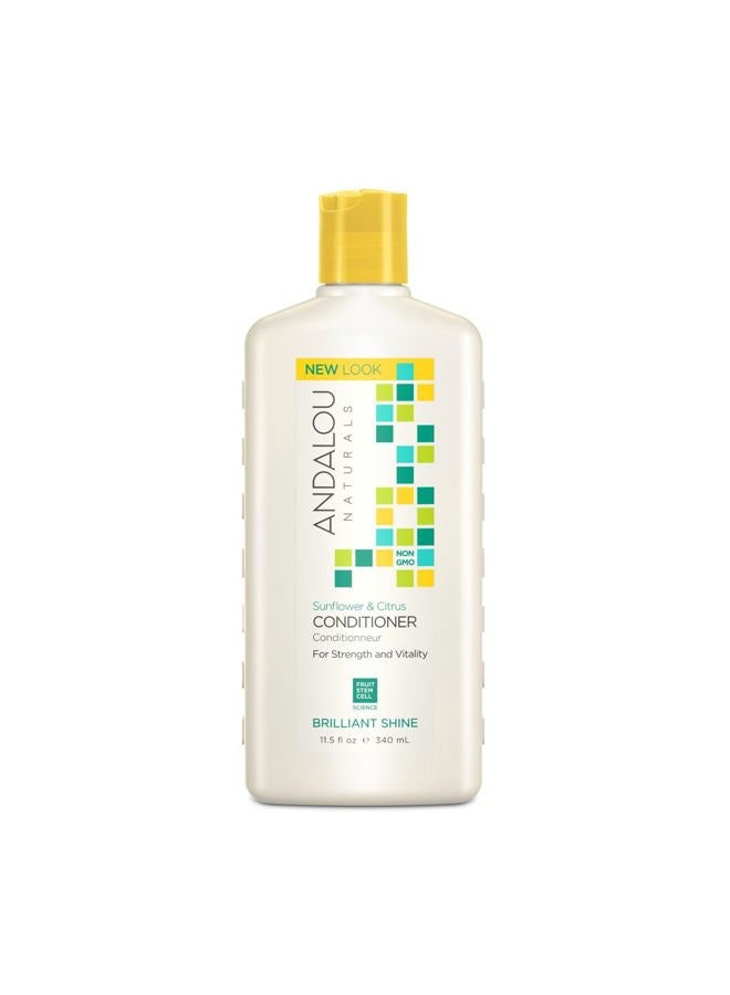 Sunflower and Citrus Brilliant Shine Conditioner, 11.5 Ounce
