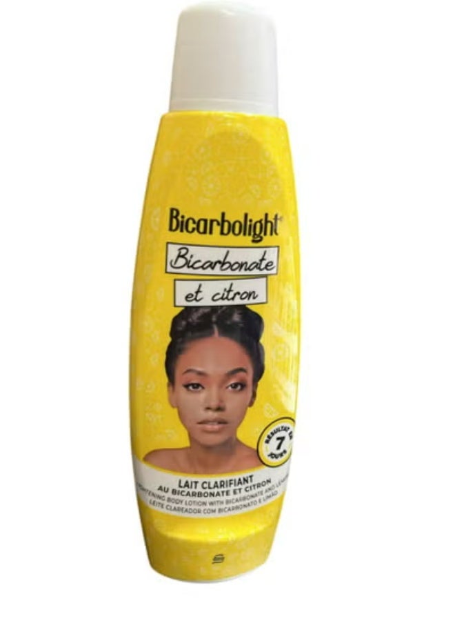lightening body lotion with Bicarbonate and lemon Bottle of 250ml