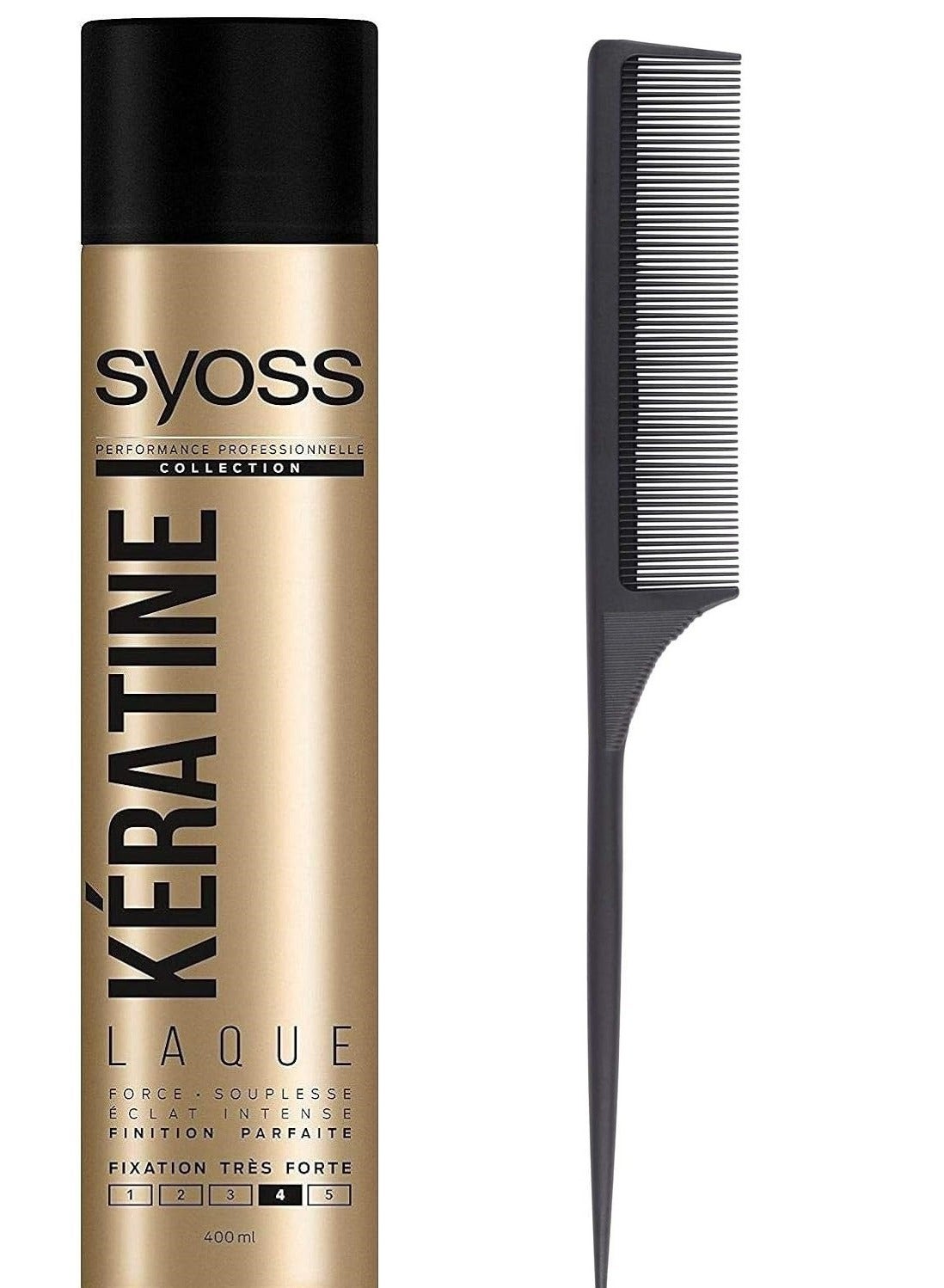 Keratin Hairspray 400Ml with Comb