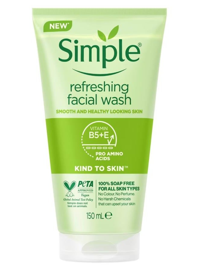 Kind to Skin Refreshing Facial Gel Wash 150ml
