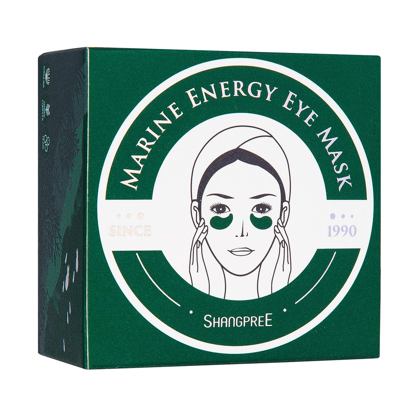 SHANGPREE Eye Mask (30 pairï½œ60 masks), under eye patches, Premium Korean Skin Care (Marine Energy)