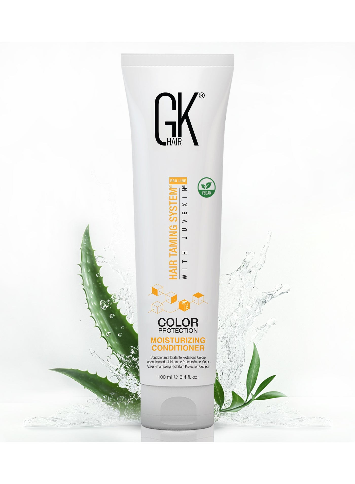 Moisturizing Conditioner (100ml/3.4 Fl Oz) for Hydrating Color Protection Dry Damage Curly Frizzy Color Treated Hair Repair Organic Paraben Sulfate Free All Hair Types