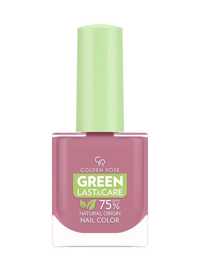 Green Last&Care Nail Color No: 118