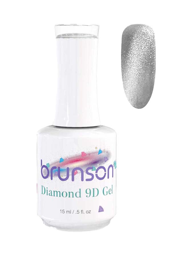 Diamond 9D Magnetic Cat Eye Gel Reflective Diamond Gel Nail Polish 15ml Soak Off Gel Polish BD9D001
