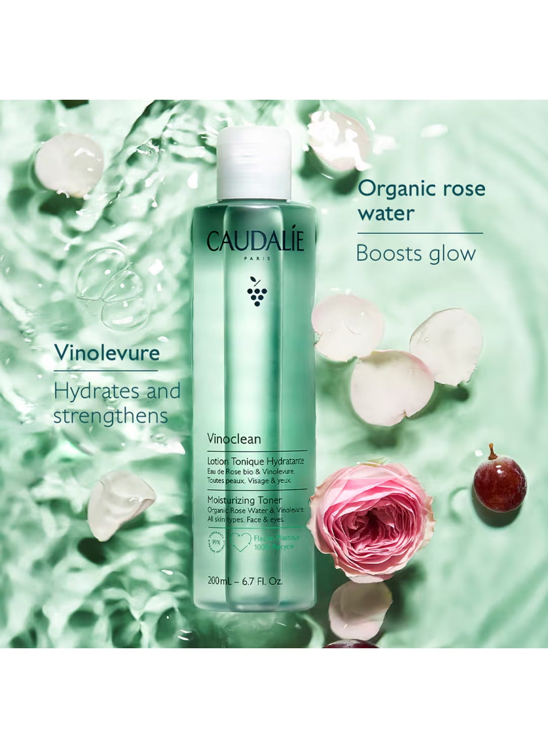 Vinoclean Moisturizing Toner - 200 mL - image 3
