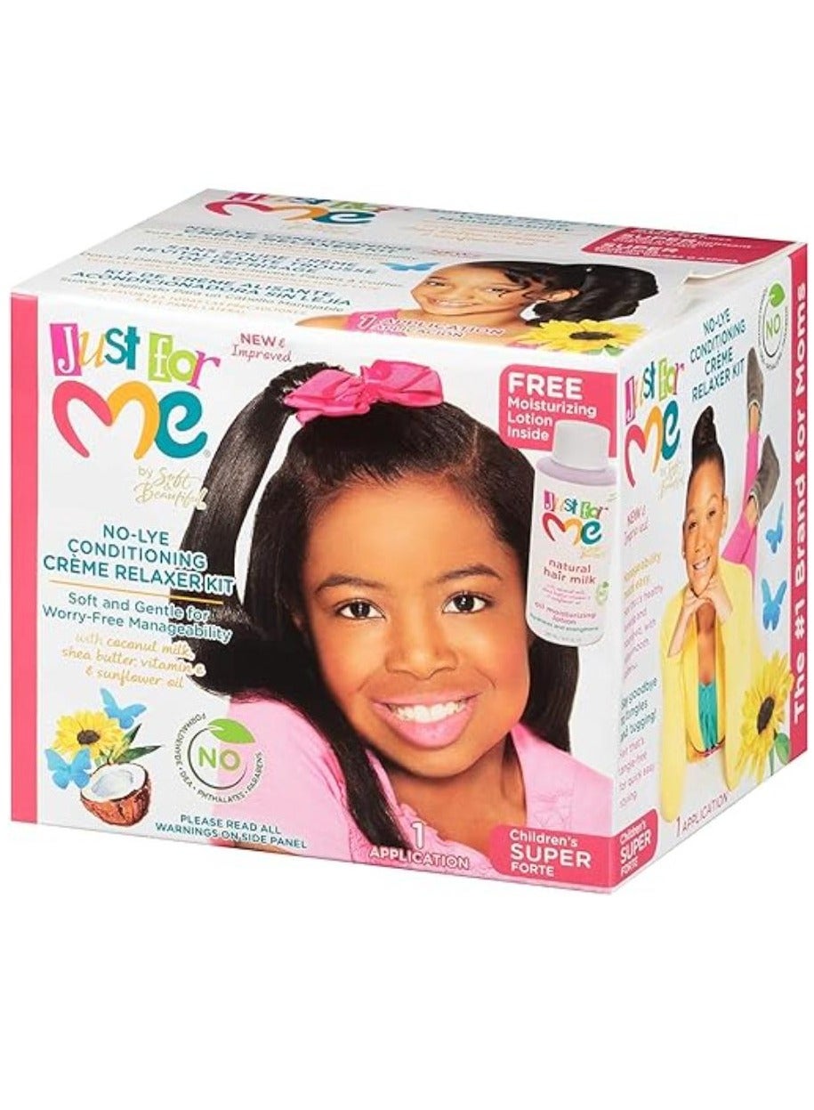 No-Lye Children Conditioning Creme Relaxer Kit Super