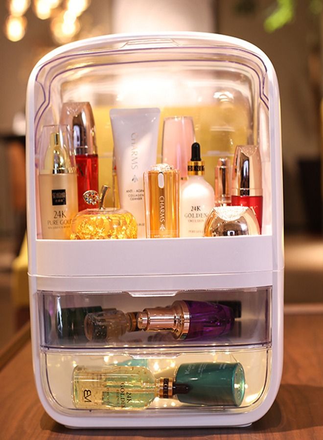 Dust Proof Cosmetic Make Up Storage Organizer