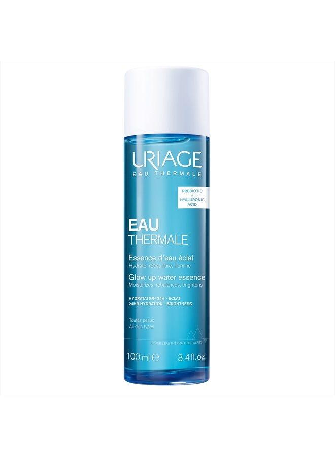 Thermal Water Face Toner | Facial Hydration Booster with Hyaluronic Acid & Thermal Water to Moisturize, Brighten and Plump the Skin for 24hrs, 3.4 fl.oz.