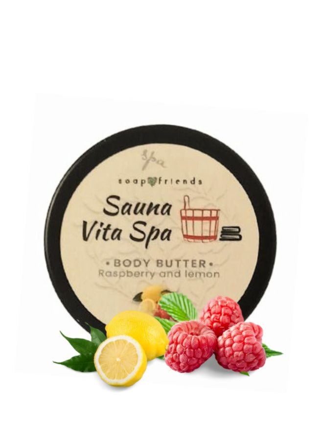 Raspberry Lemon Body Butter - 50ml |  Luxurious Spa treatment for Your Skin Post-Sauna
