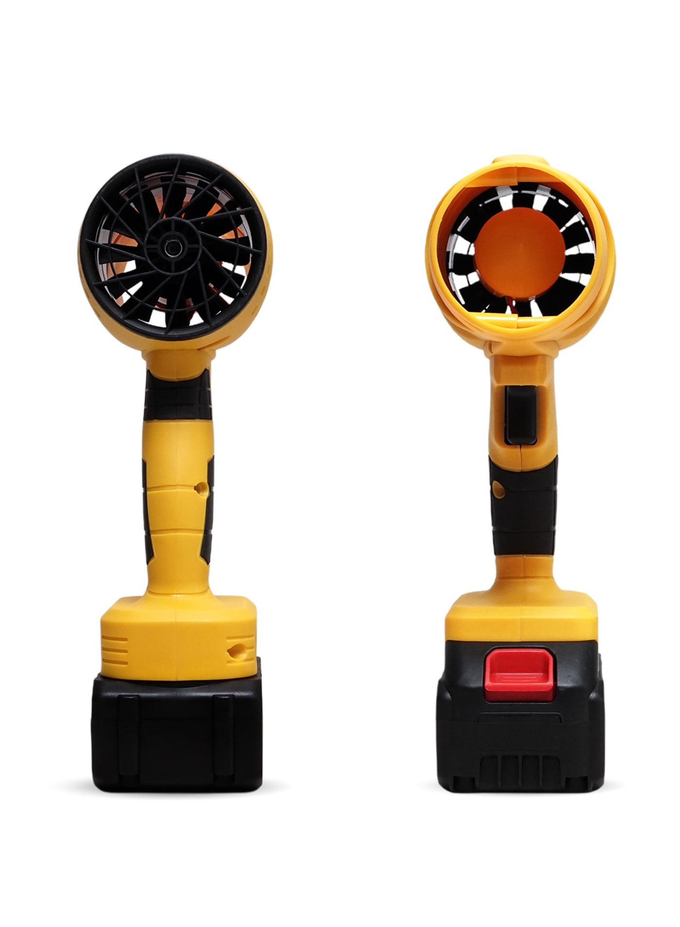 CRONY MD-1018 Cordless Handheld Air Blower, 21V Turbo Fan with Stepless Speed Control. Portable Electric Duster for Quick Drying, Cleaning Dust, Car Snow & More. Strong Jet Airflow, Rechargeable Battery, Ergonomic Grip & Safe ABS Design