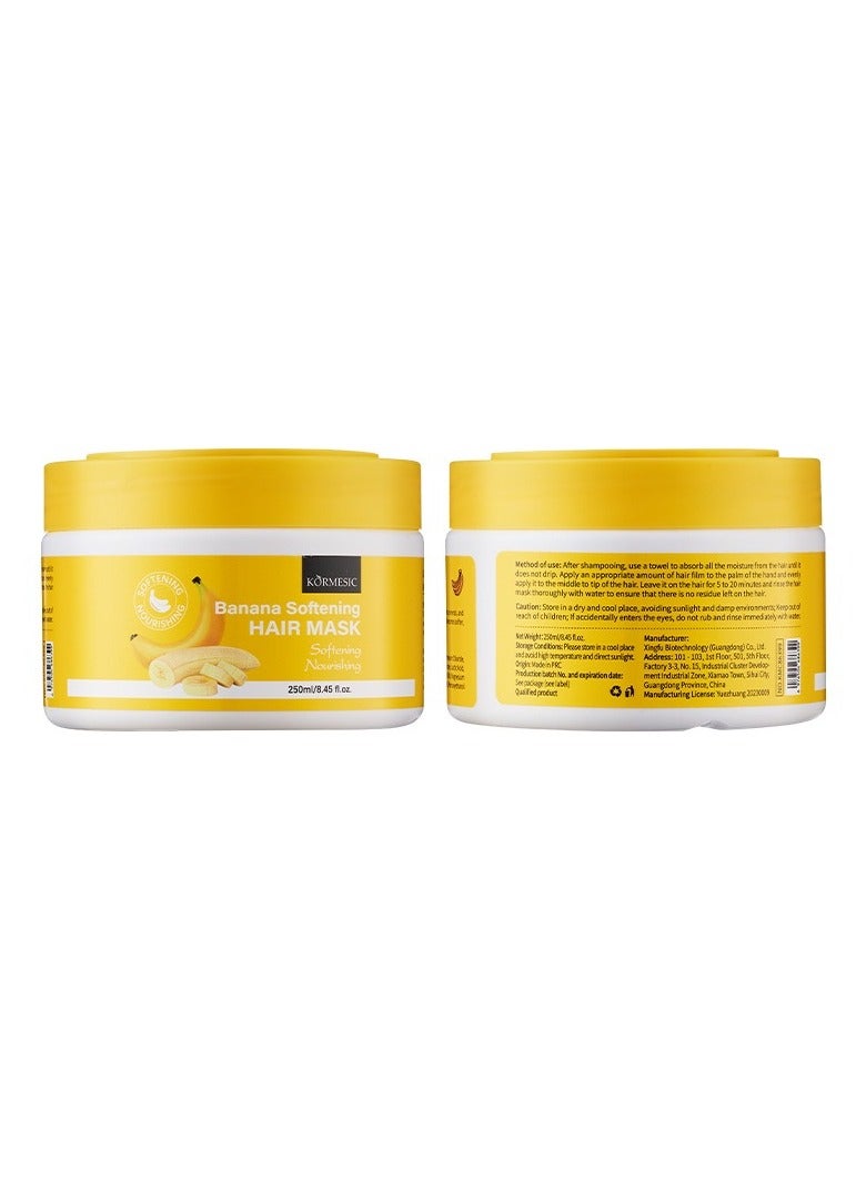 Banana Smoothing Hair Mask 250ml - Softening & Detangling