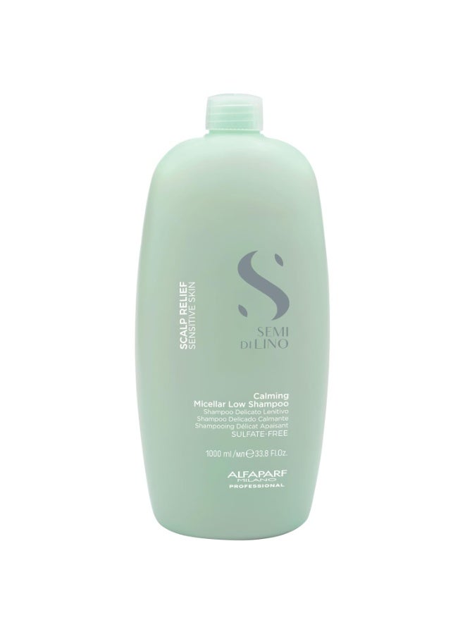 Scalp Relief Shampoo for Sensitive Skin, Soothes, Hydrates - Relieves Itchy Scalp - Sulfate, Paraben and Paraffin Free 1000ML