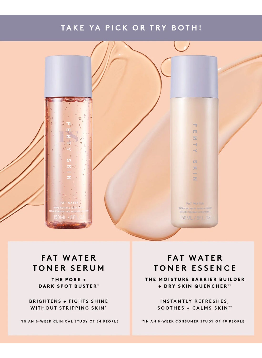 Fat Water Niacinamide Pore-Refining Toner Serum with Barbados Cherry 50ml | Travel-Size Brightening Niacinamide & Vitamin C Toner Serum for Clear Even Skin Tone | Minimises Pores & Reduces Dark Spots | Mini Daily Glow Serum - image 3