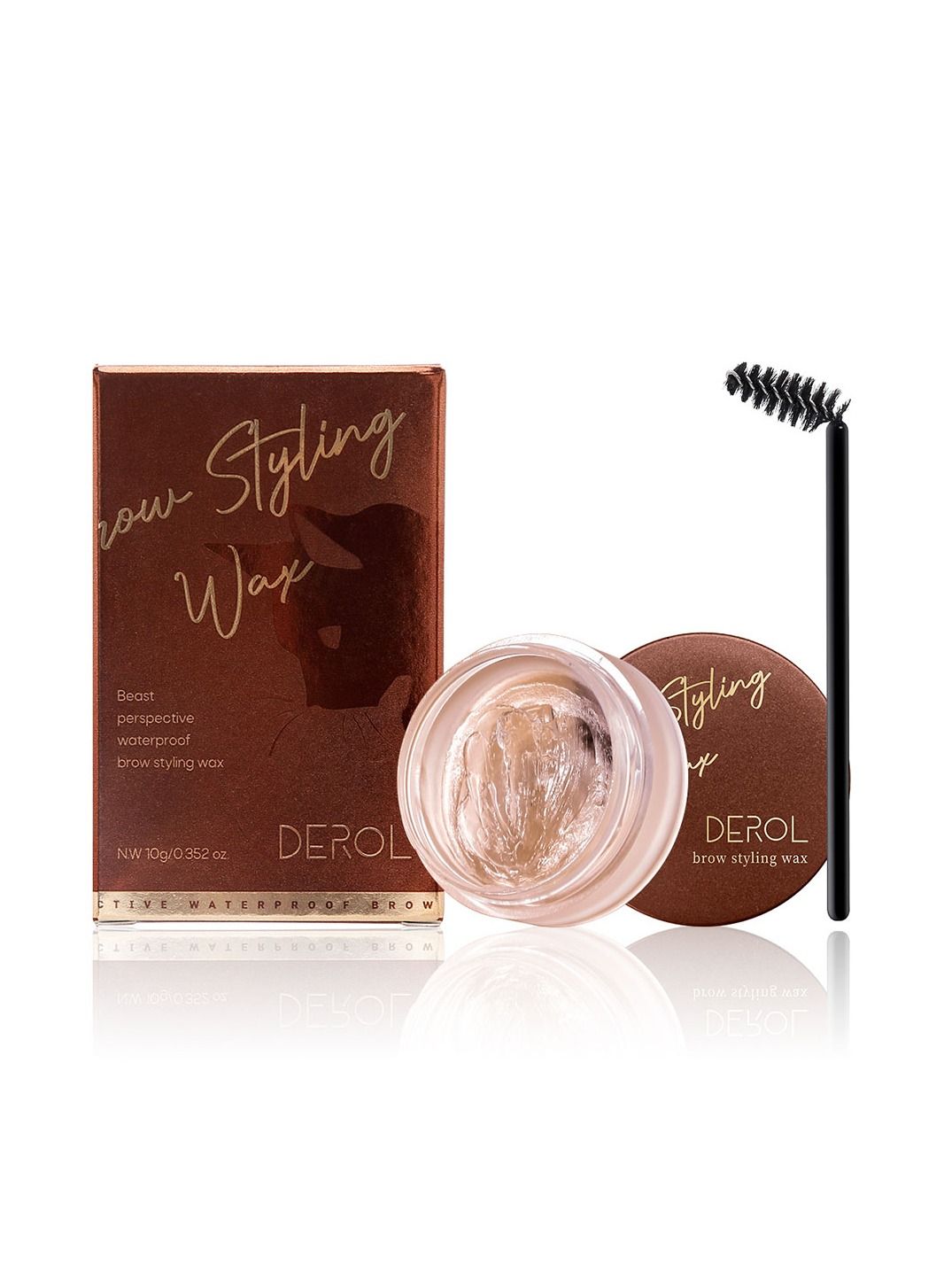 Eyebrow Pomade Set Soap Brow Kit Eyebrows Wax Gel Dip Brows Styling Cream Long Lasting Waterproof with Eyebrow Brush Gel Natural Makeup Secure Hold Clear 10g