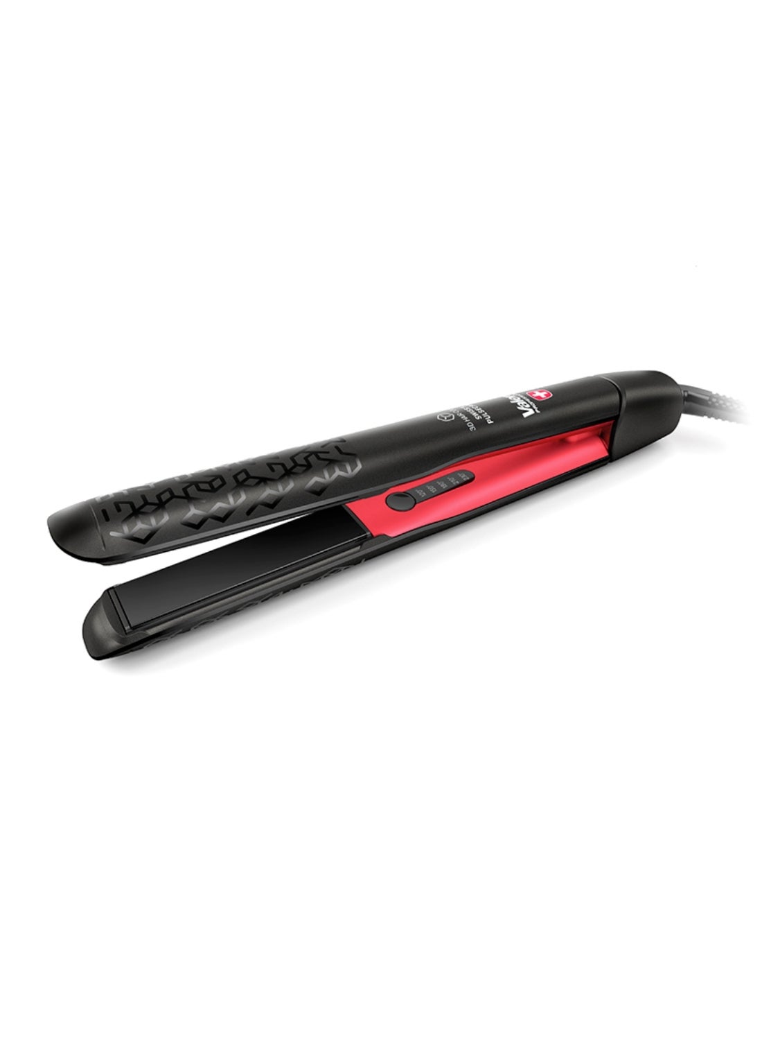 Valera Hair Straighner Swiss X Pulsecare, 5 heat settings, Temp to 230 C, Ceramic coating with tourmaline. Thermo insulating cap and pouch - 101.20/I