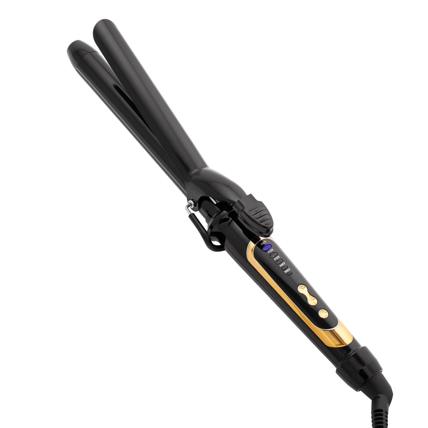 Asani Curling Iron Hair Wand Creates Tight Curls, Clearly Defined Spiral Curls & Ringlets - Extra-Slim Hair Styling Curler for Short & Long Hairs - Ceramic Coating Barrel, Heats Up to 450Â°F (1 inch)