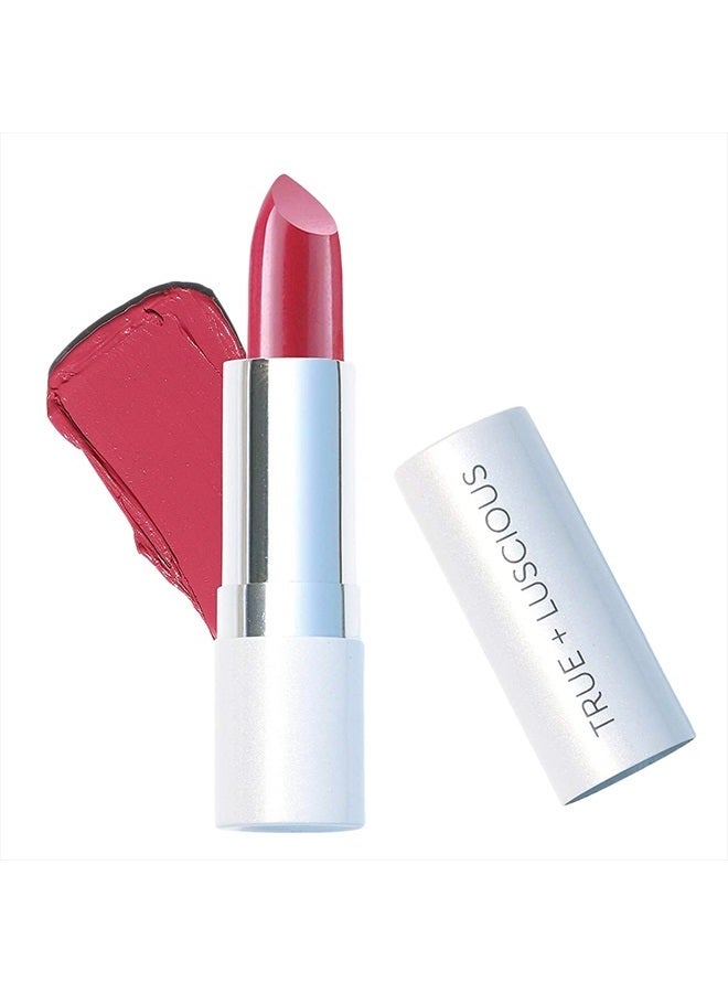 Super Moisture Lipstick – Clean, Vegan and Cruelty Free – Lasting Hydration for Dry Lips with a Sheer Finish – Creamy Rose