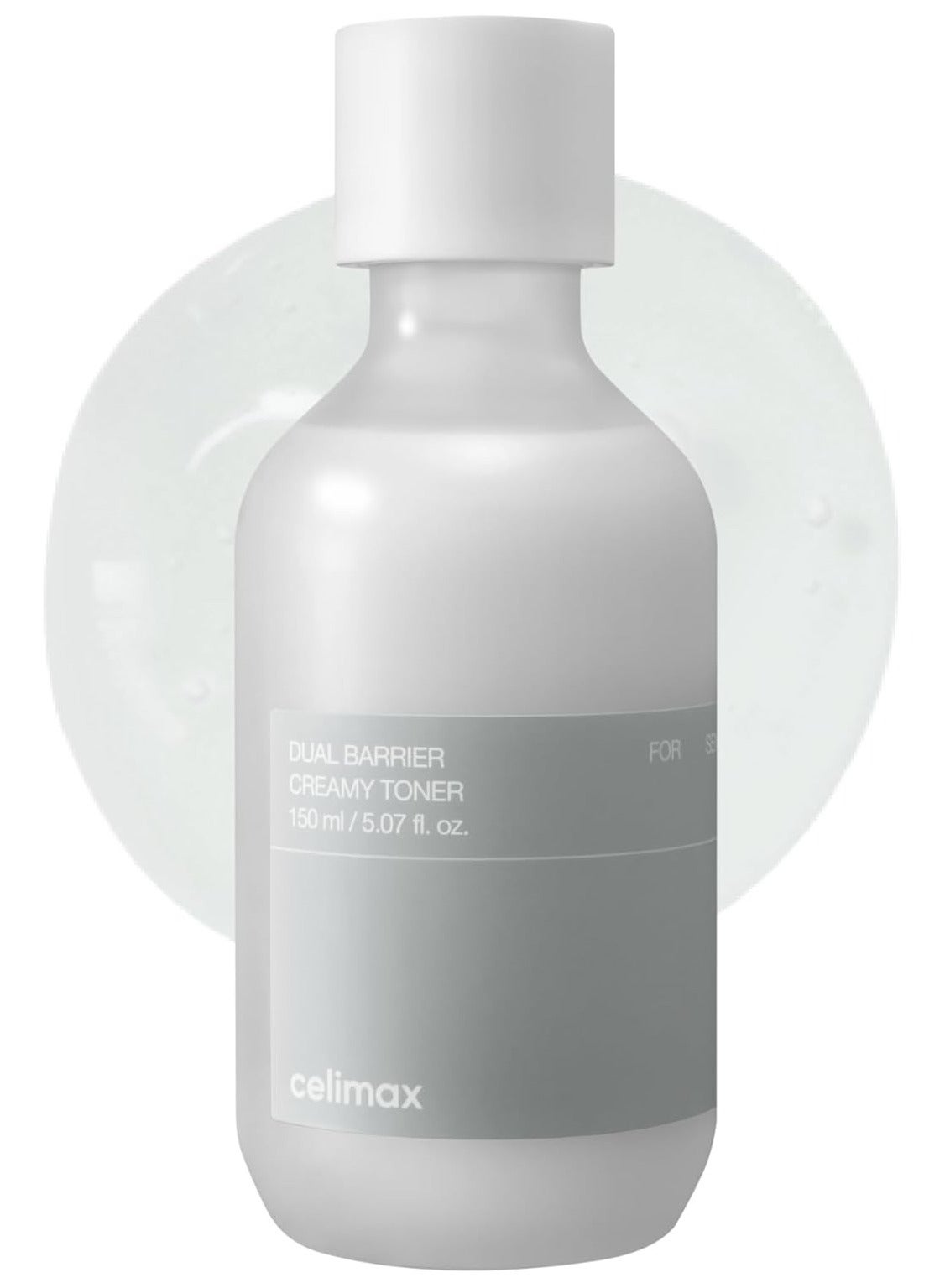 Dual Barrier Creamy Toner | with Ceramides, Oil & Alcohol Free, Facial Astringent, Hydrating, Calming, Soothing, Non Irritating, Dry Sensitive Oily Combination Skin,150ml