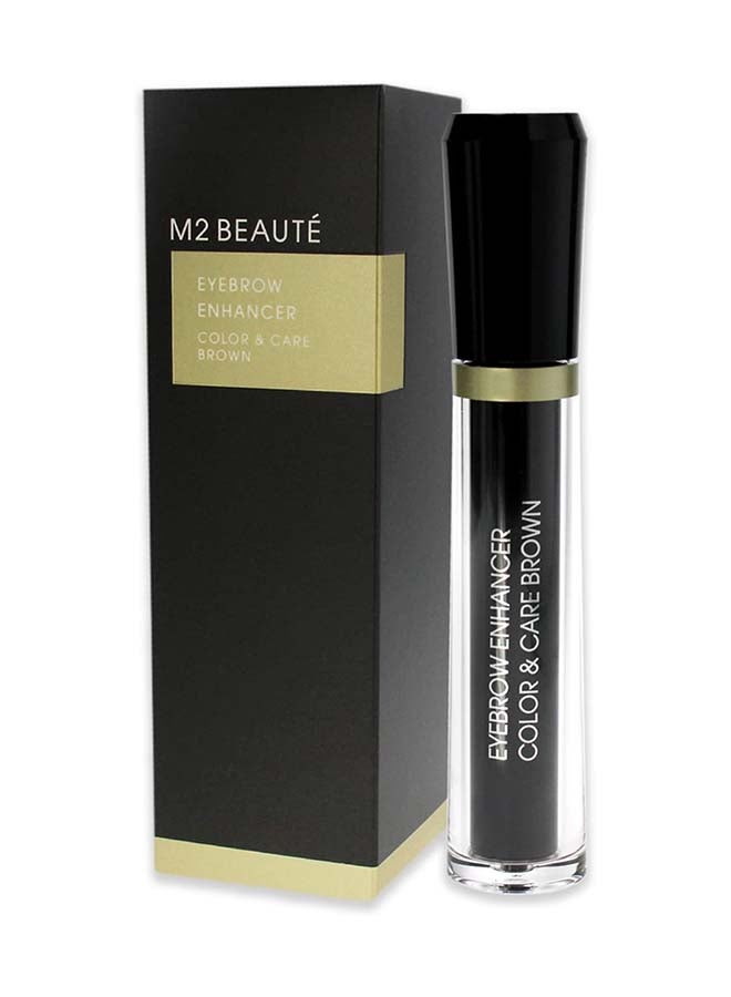 Eyebrow Enhancer 4 in 1 Tinted Colour And Care Serum Brown Shade Growth Promotion Nourishment Tinting And Fixing | For Defined Brows
