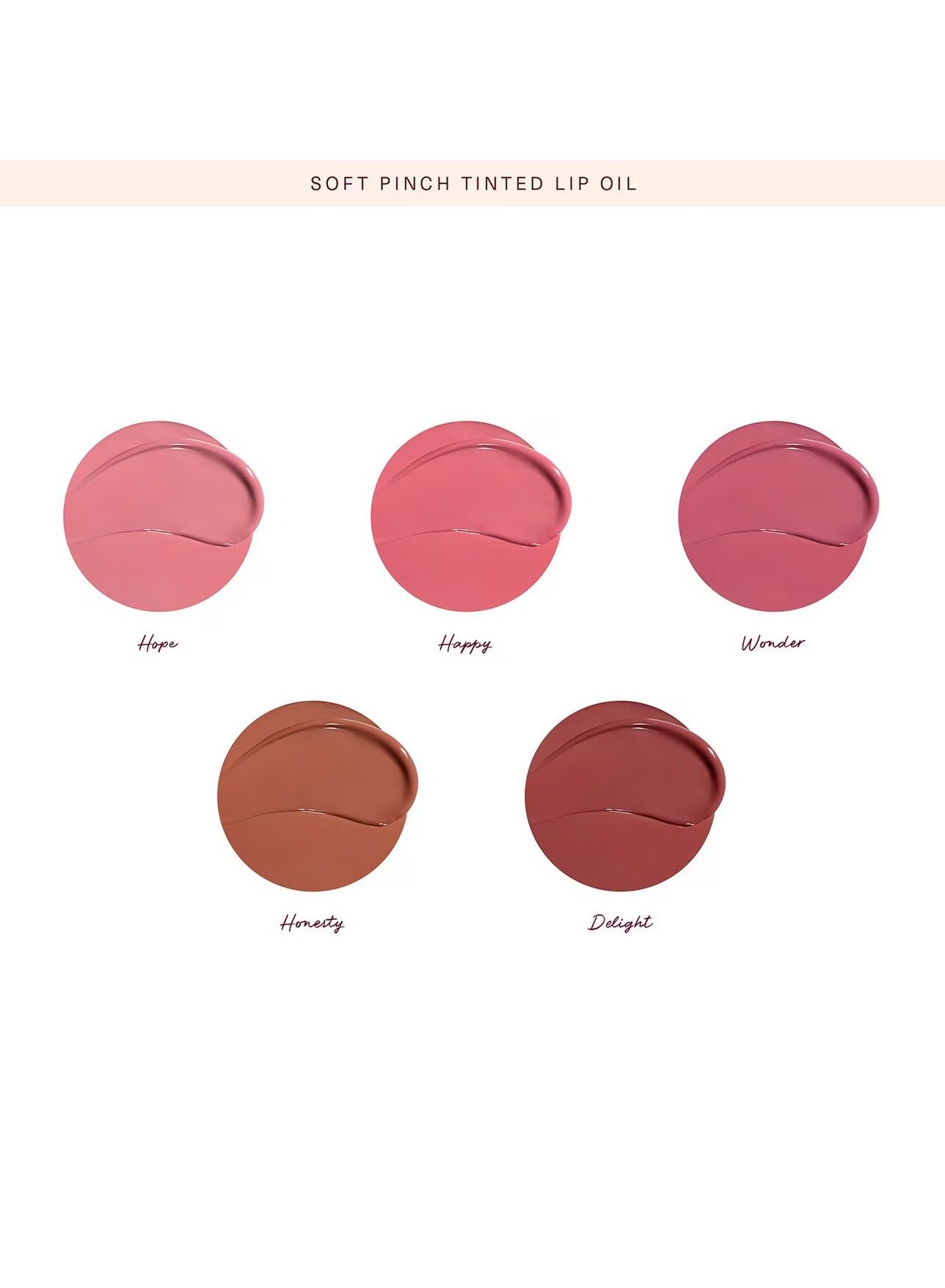 Mini Soft Pinch Tinted Lip Oil Happy - image 2