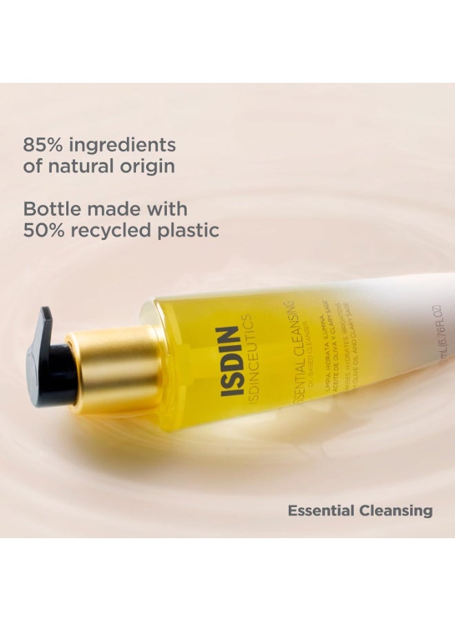 Isdinceutics Essential Cleansing [200Ml] – Deeply Nourishing Oil-To-Milk Facial Cleanser That Removes Waterproof Makeup And Sunscreen - image 5